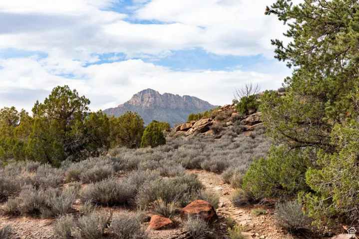 View of mountain backdrop