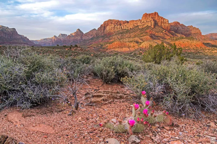 View of mountain backdrop