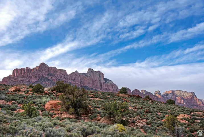 View of mountain backdrop