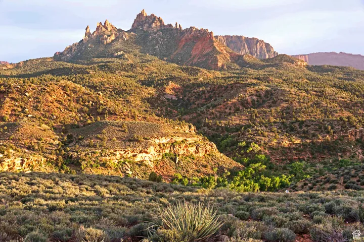 View of mountain backdrop