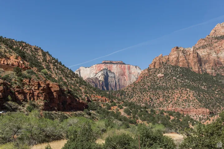 View of mountain backdrop
