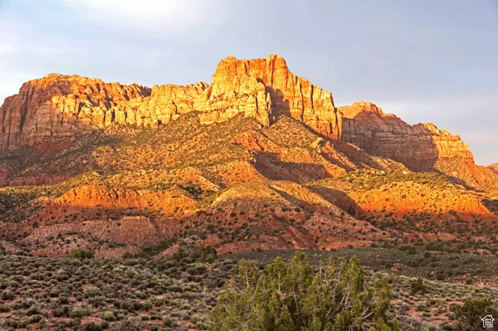 View of mountain backdrop