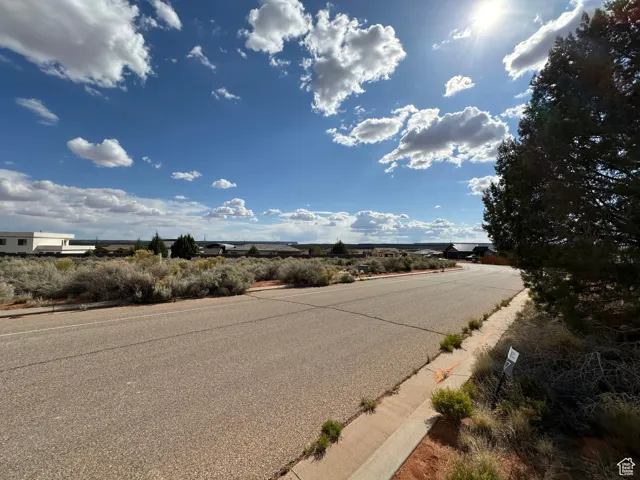 View of road with curbs