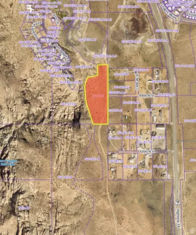 Map of Parcel Location