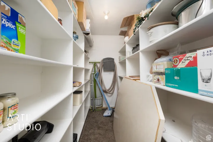View of storage area