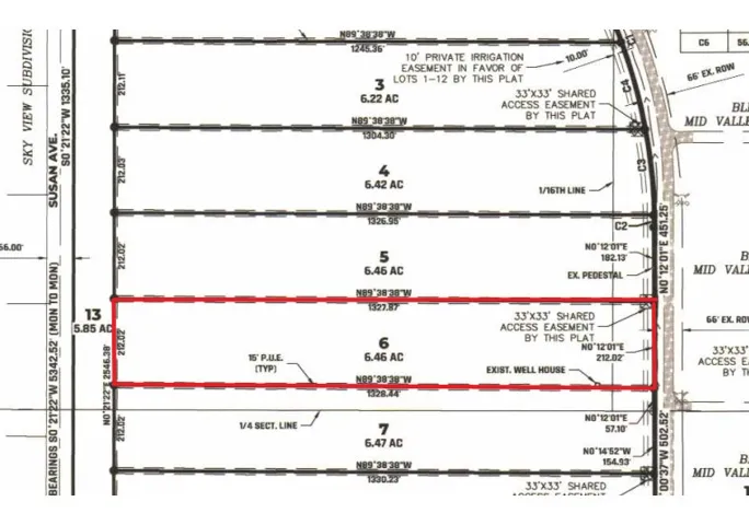 Map / location featuring property parcel outlined