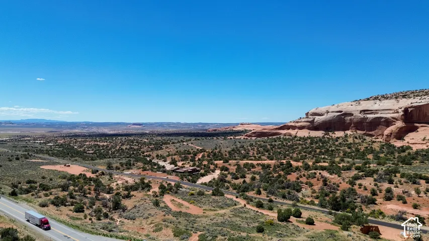 View of mountain background