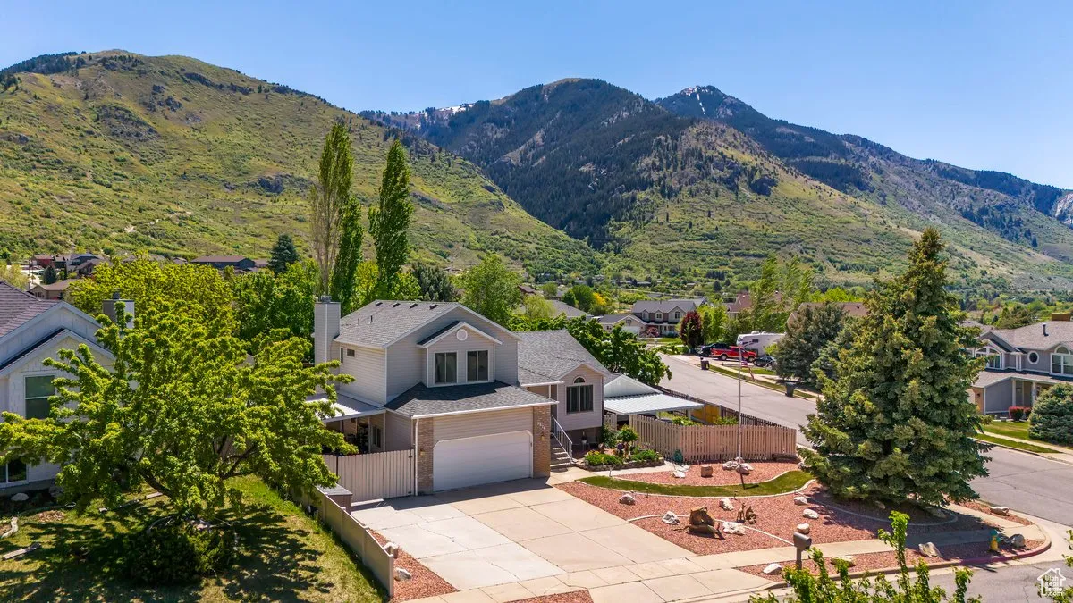 View of mountain backdrop