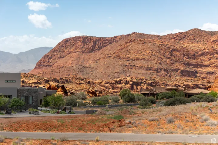 View of mountain background