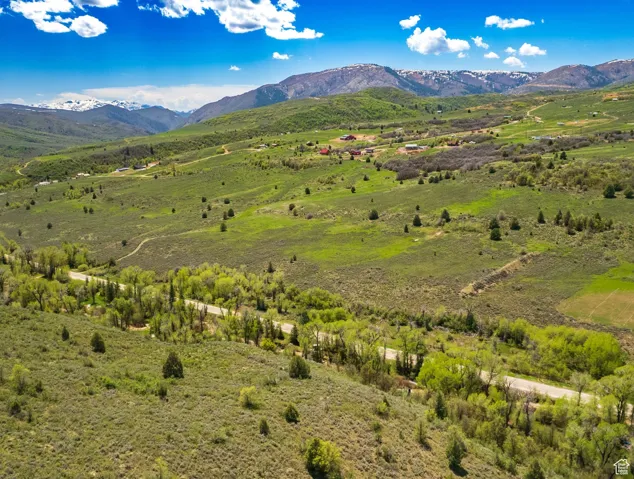 Aerial view of property