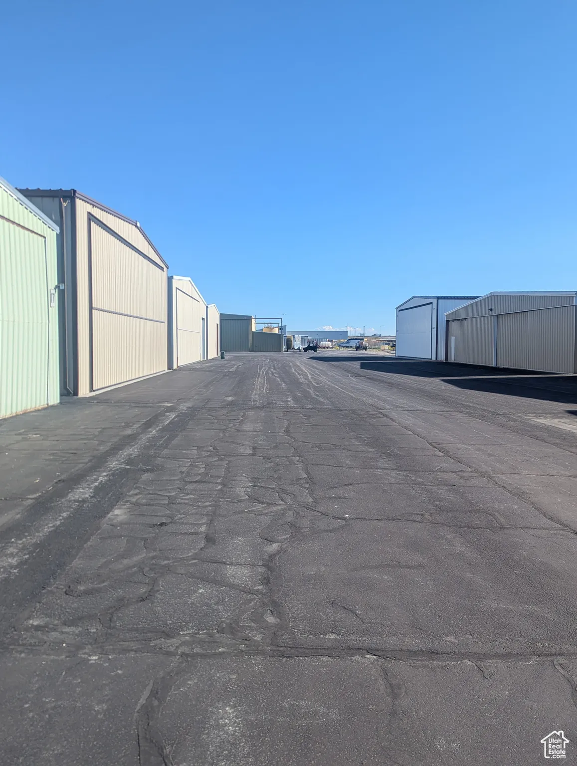 View of asphalt road