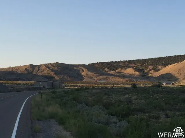 View of mountain backdrop