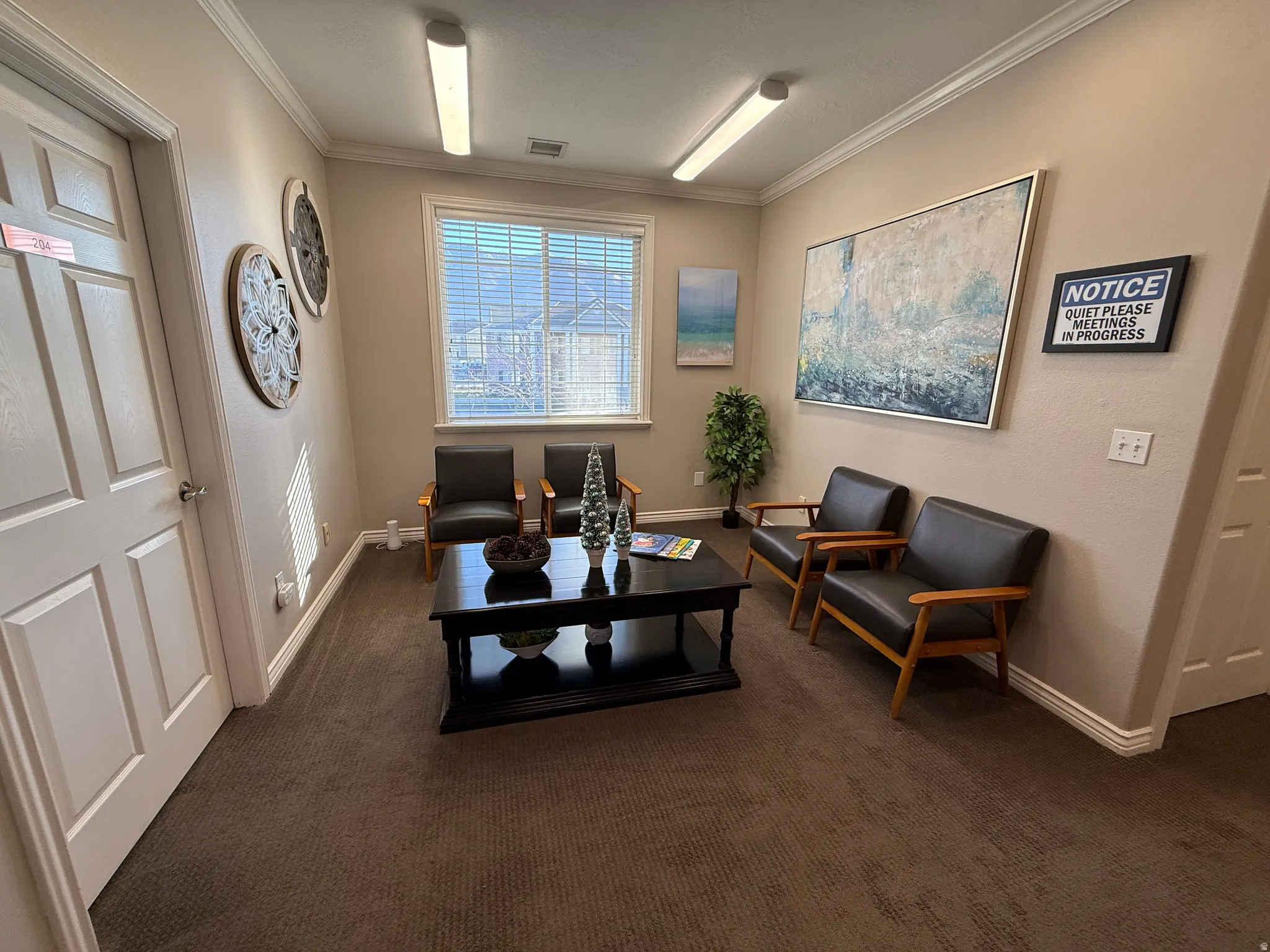 Community sitting area/waiting area