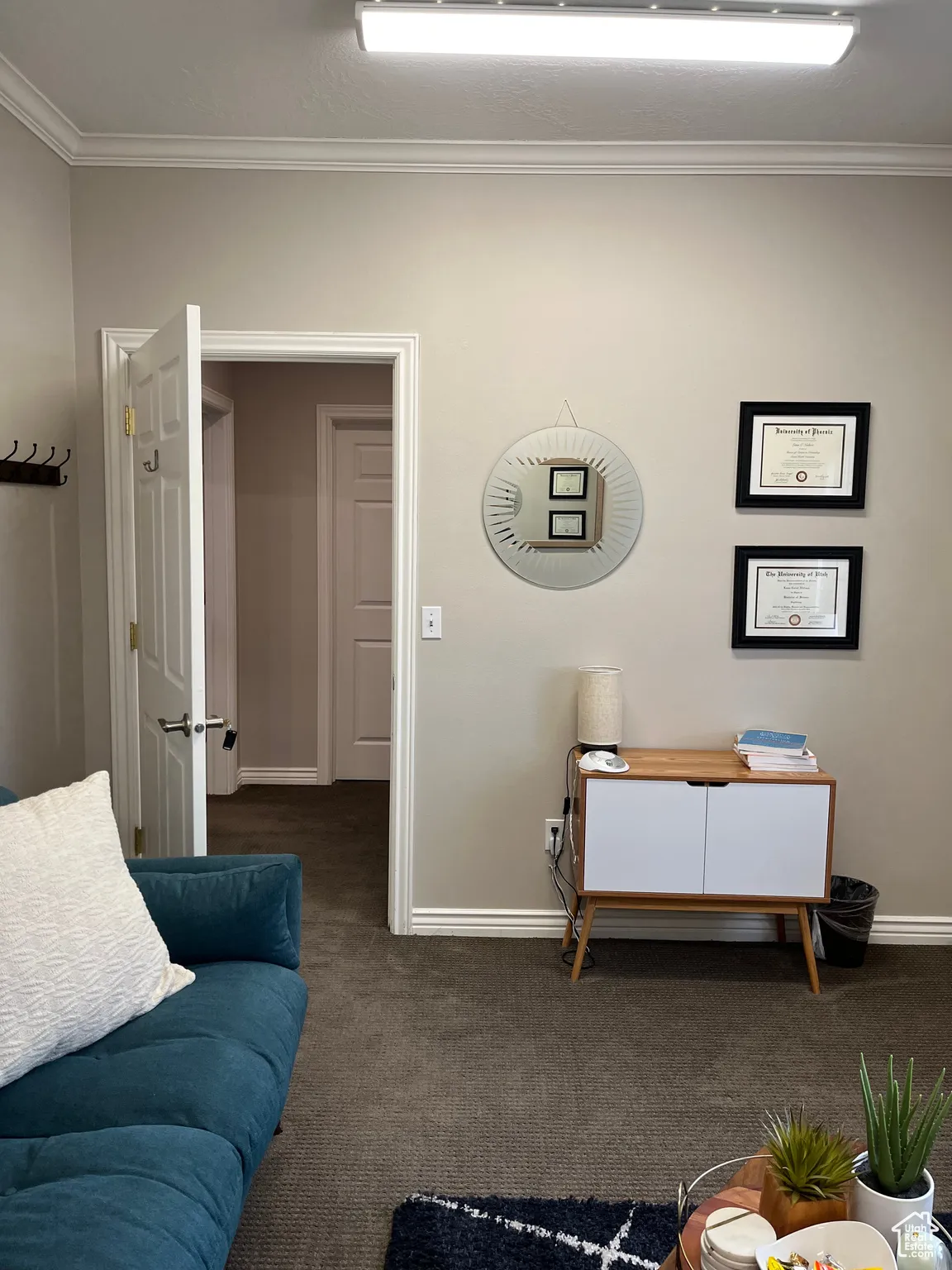 Suite 210 featuring inspirational staging.