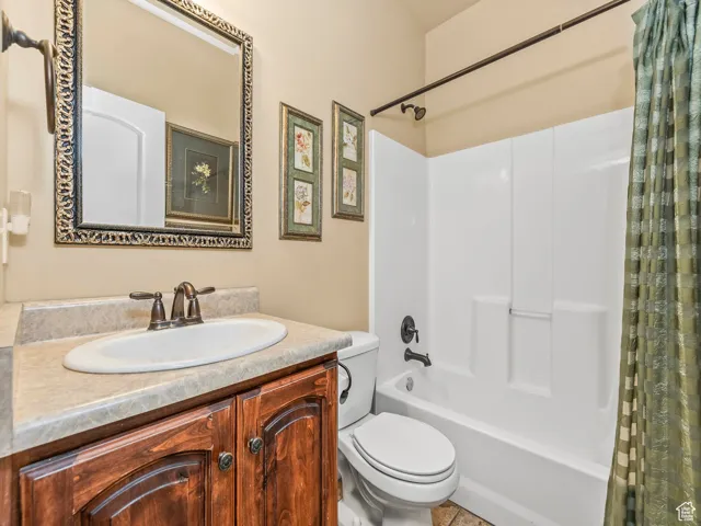 2nd full bathroom on level 1.