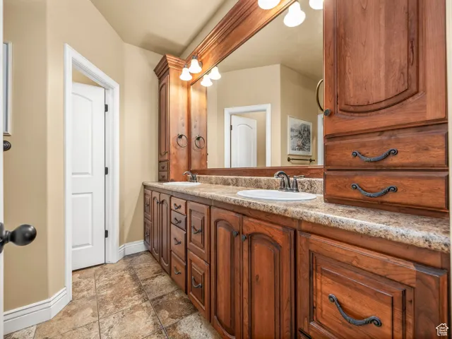 Master bathroom