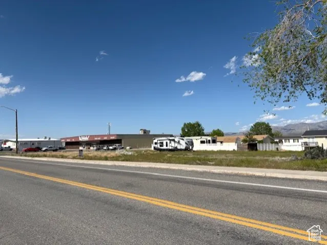 View of asphalt street