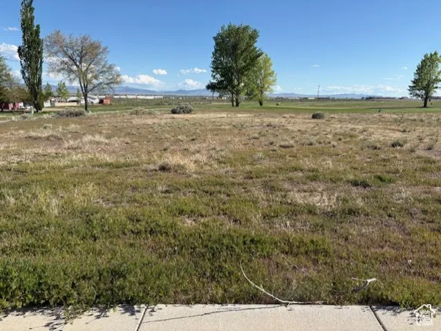 View of yard featuring a rural view