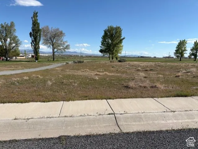 View of yard featuring a view of rural / pastoral area