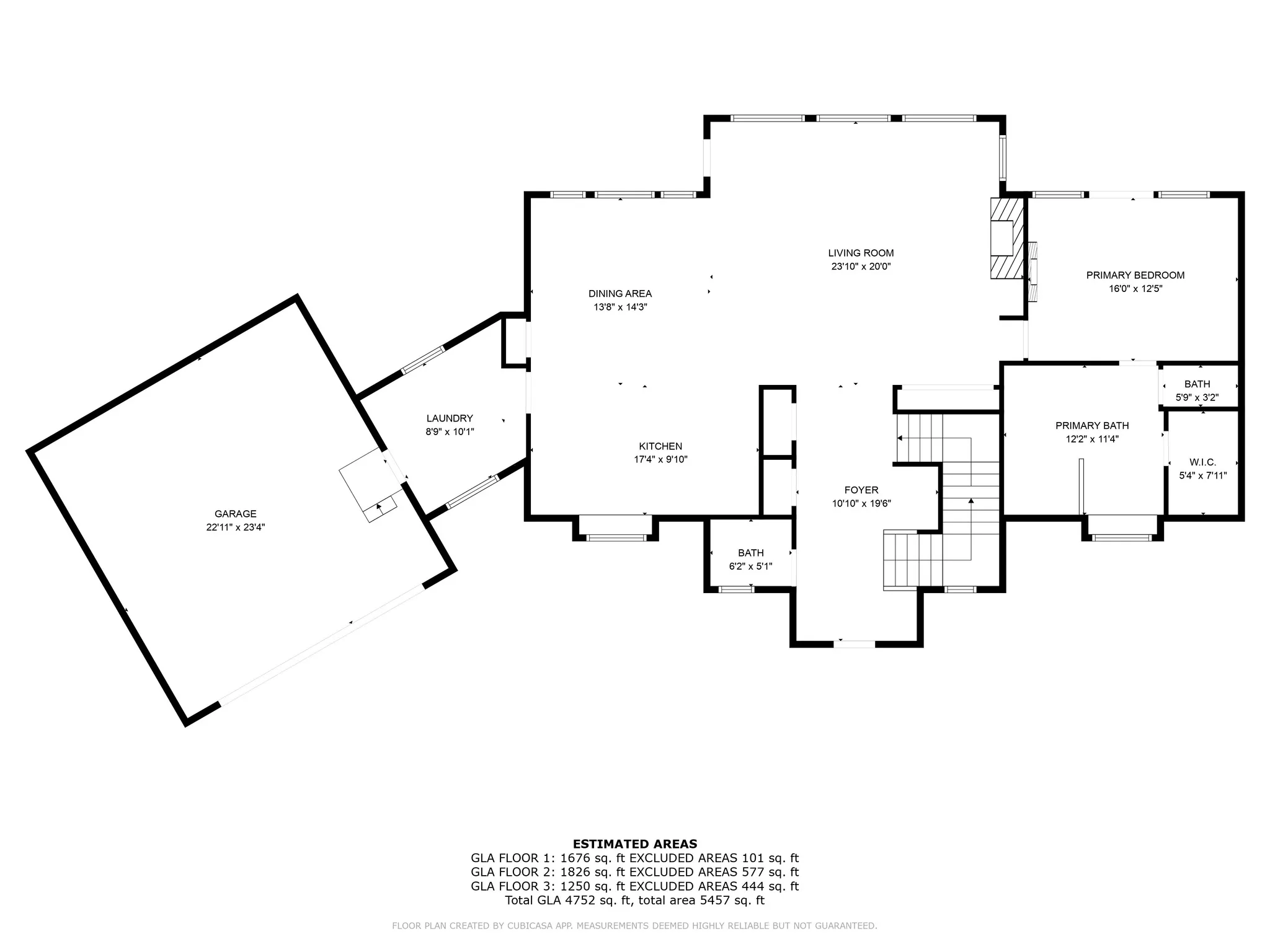 View of home floor plan