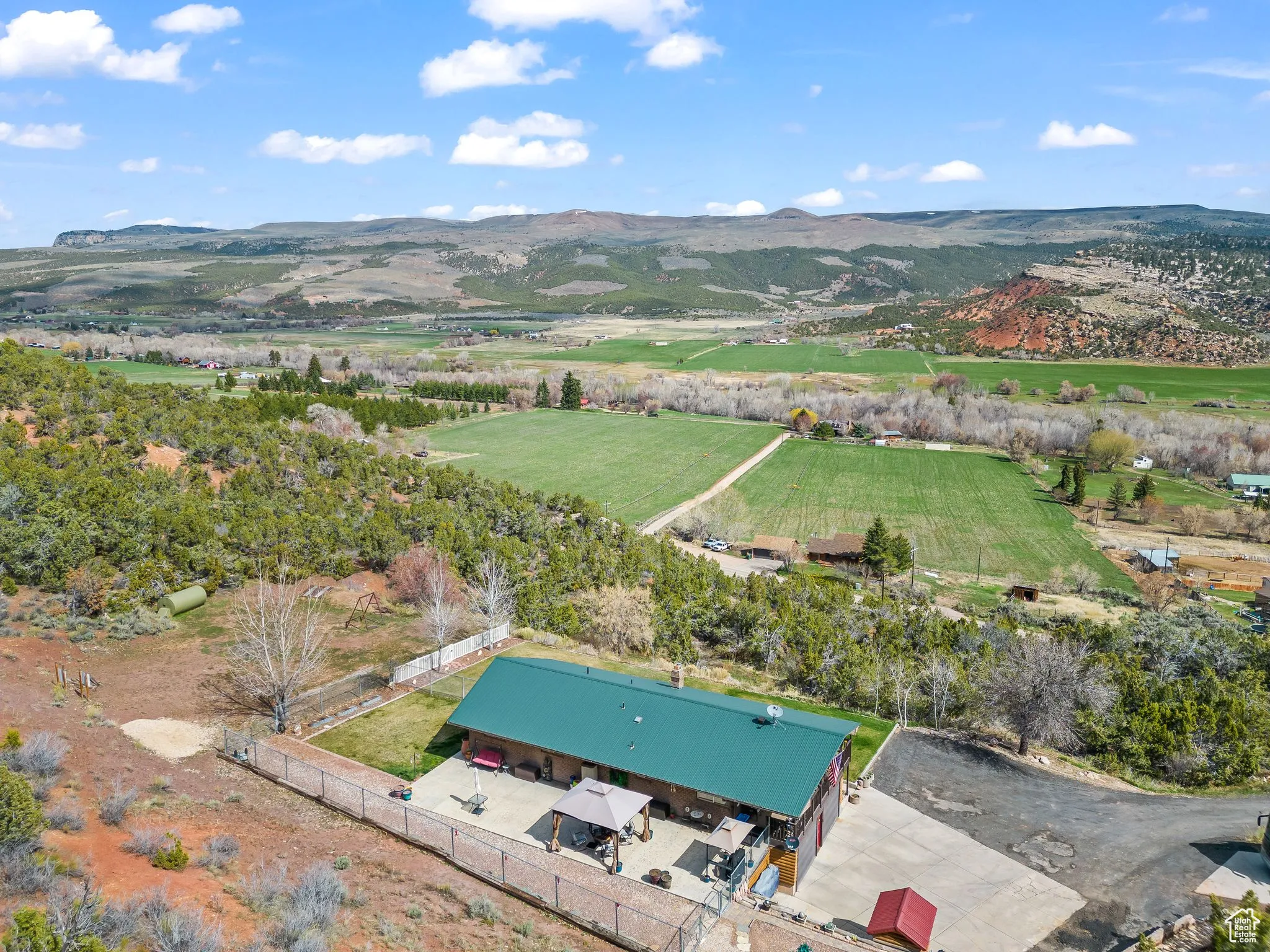View of property location with mountains and rural landscape