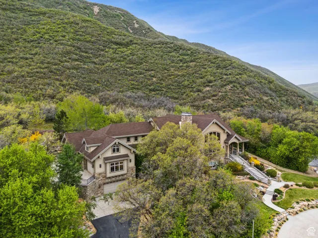 View of mountain backdrop