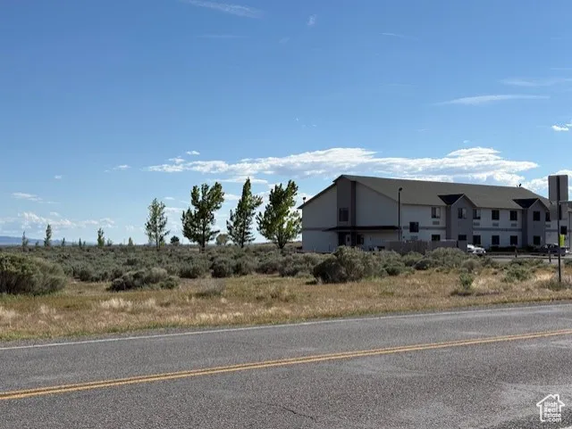View of asphalt road