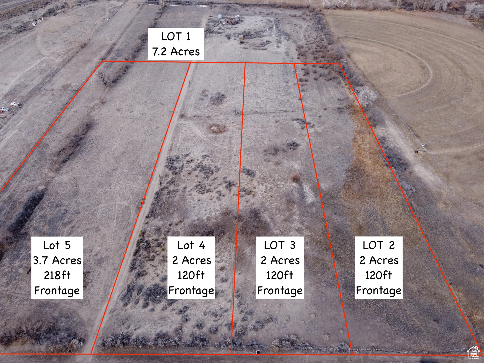 Aerial view of property's location featuring property boundaries highlighted