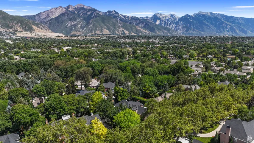 View of mountain backdrop