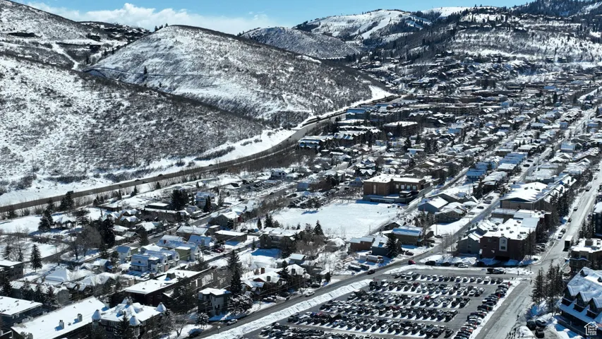 View of mountain background