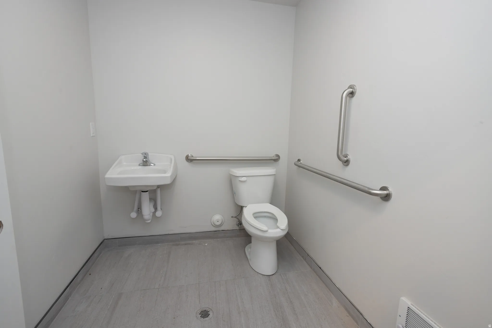 Half bathroom featuring toilet