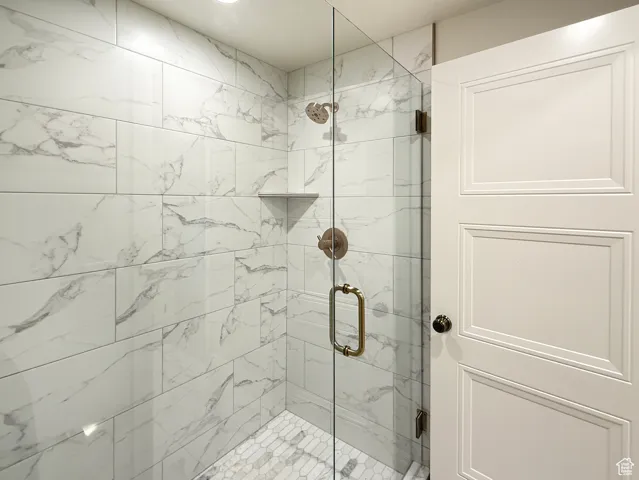 Full bath with a stall shower