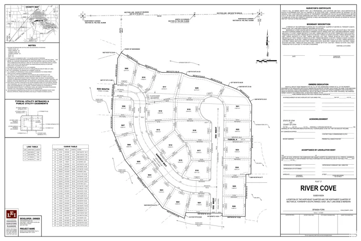 Parcel map