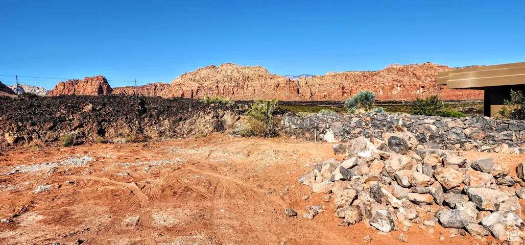 View of mountain backdrop