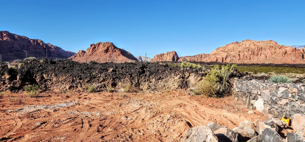 View of mountain backdrop