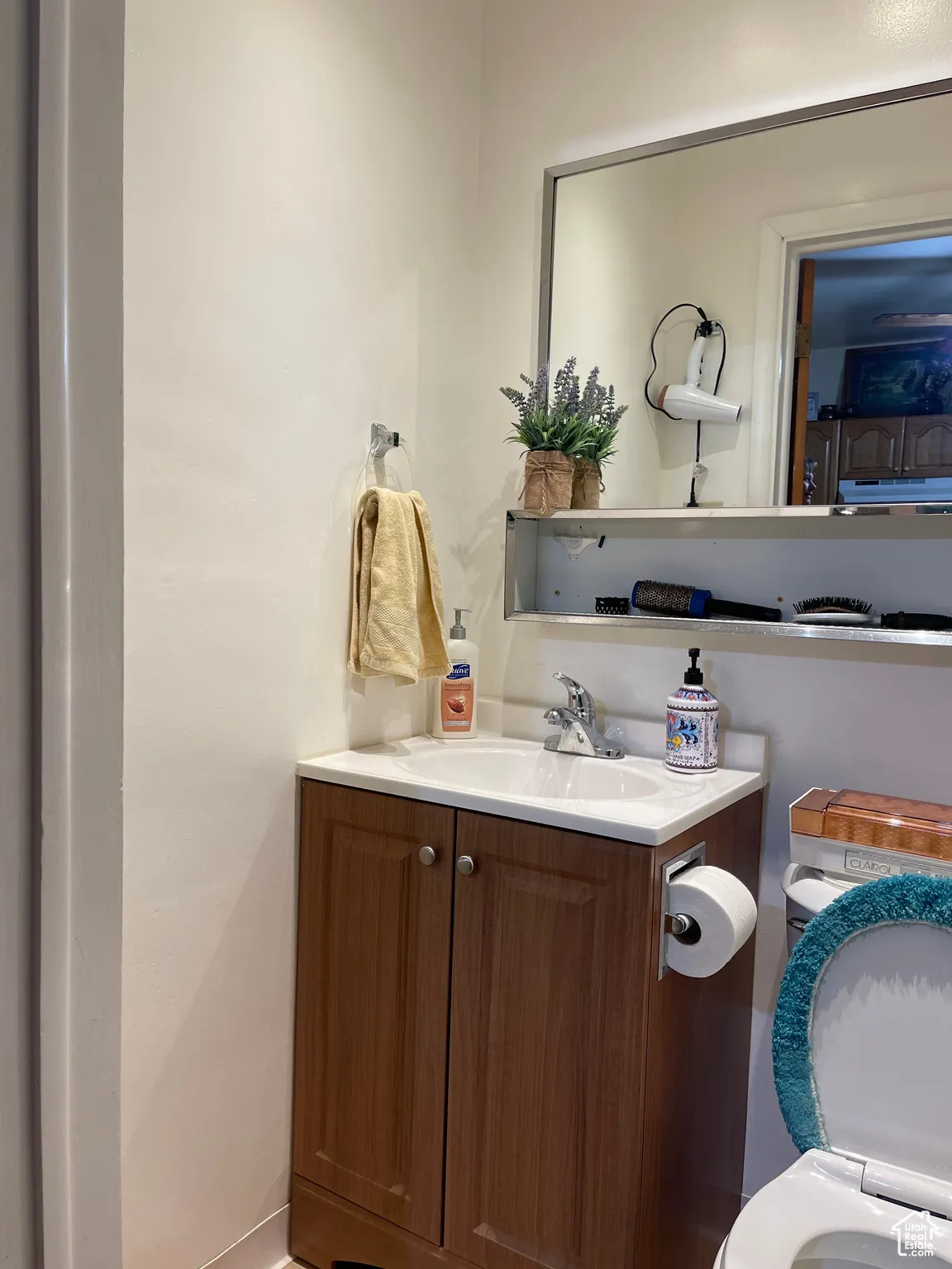 Front apartment/ retail space bathroom