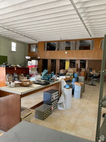 Main warehouse/ retail area