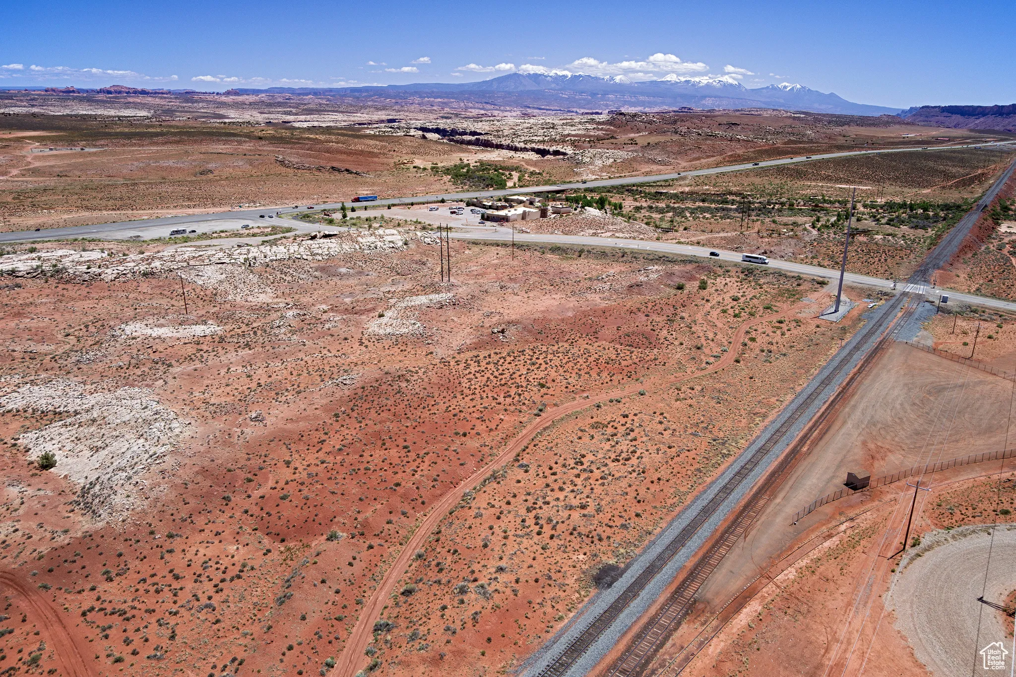 View of rural area with a mountain backdrop