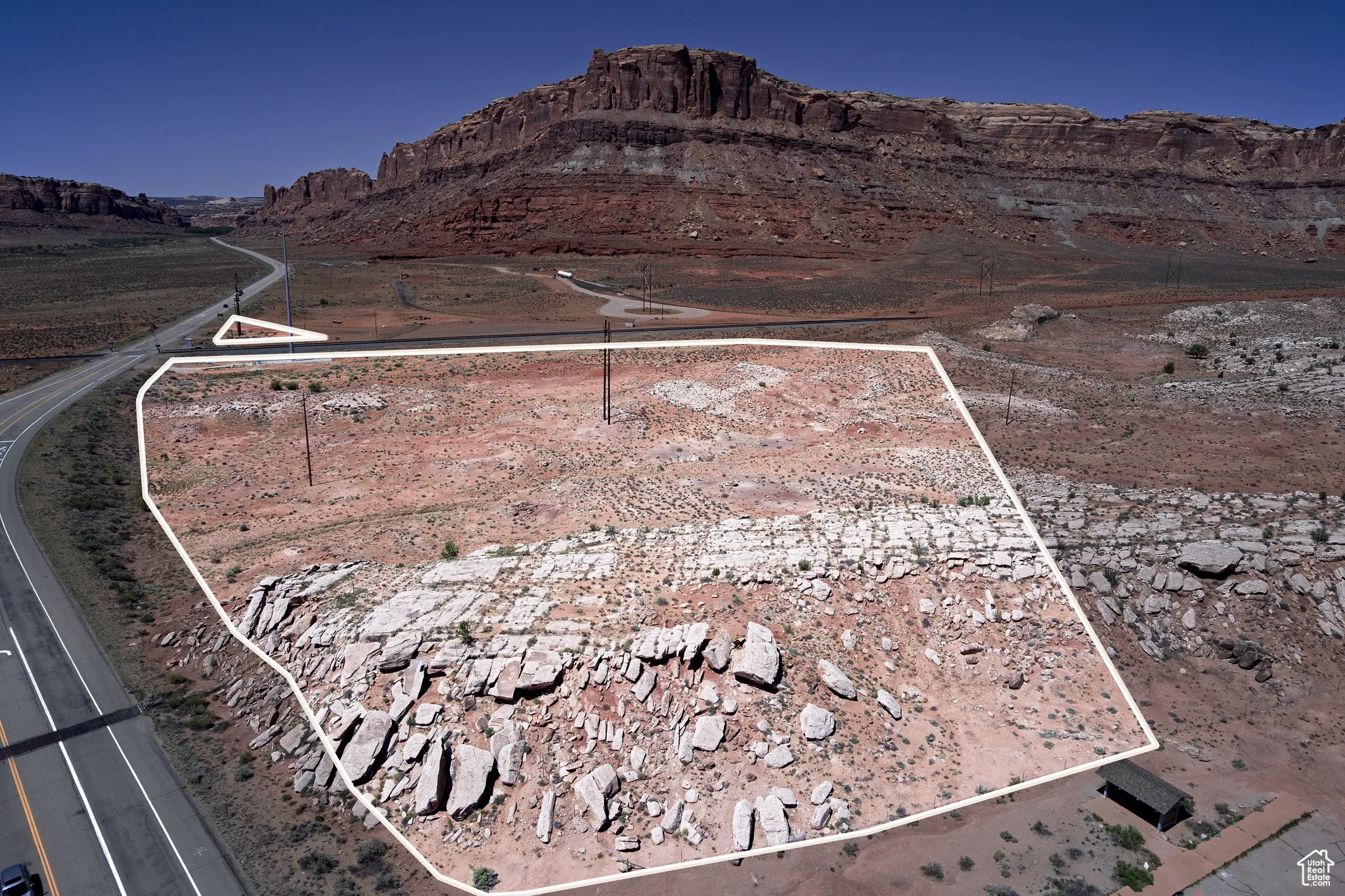 View of mountain backdrop