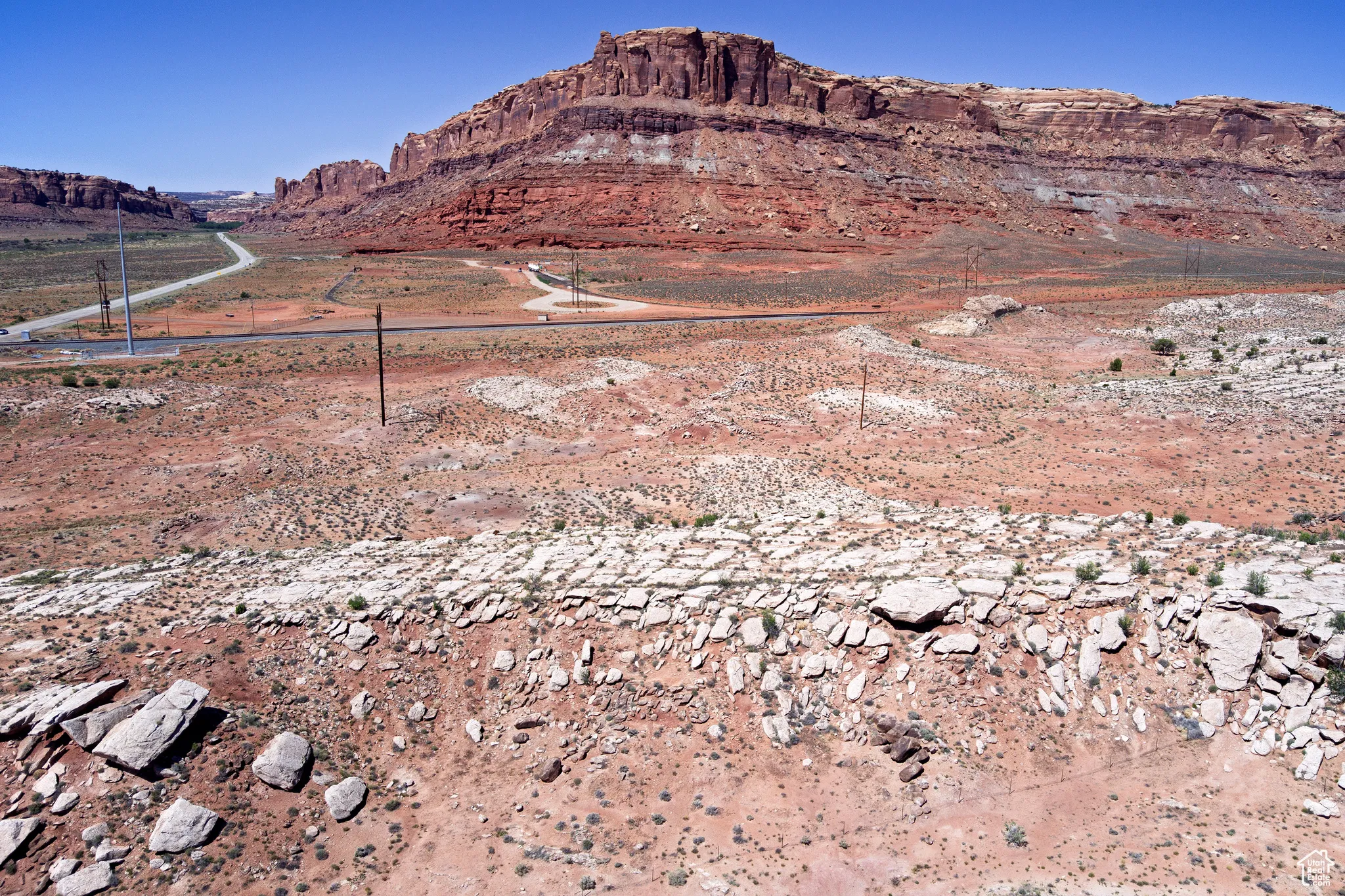 View of mountain backdrop