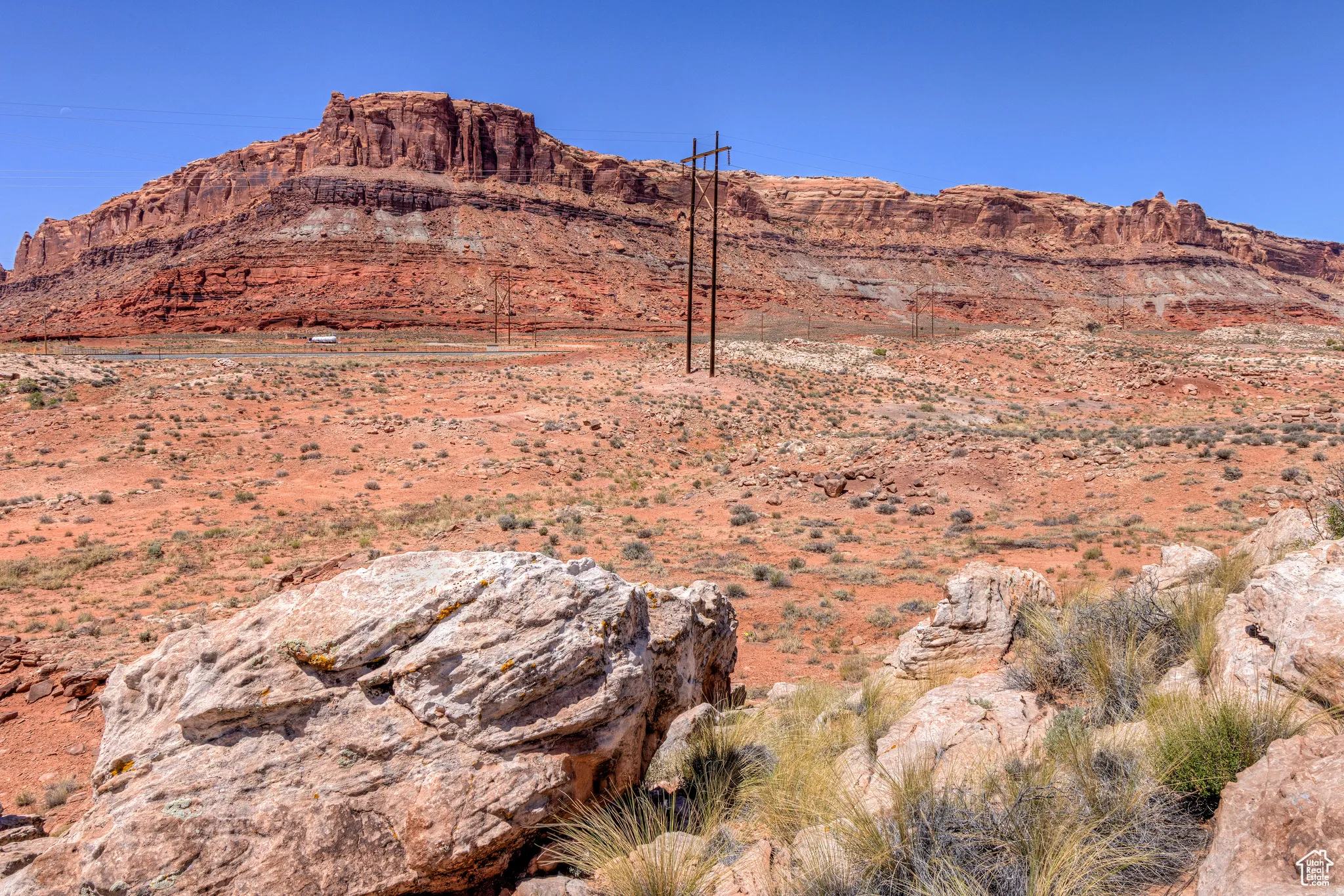 View of mountain backdrop