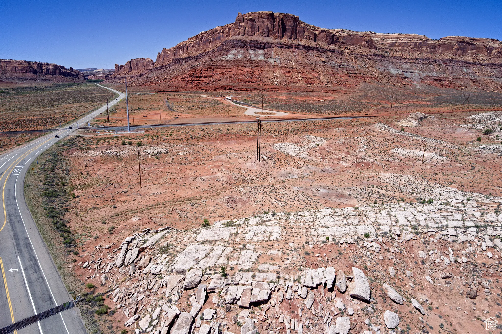 View of mountain backdrop