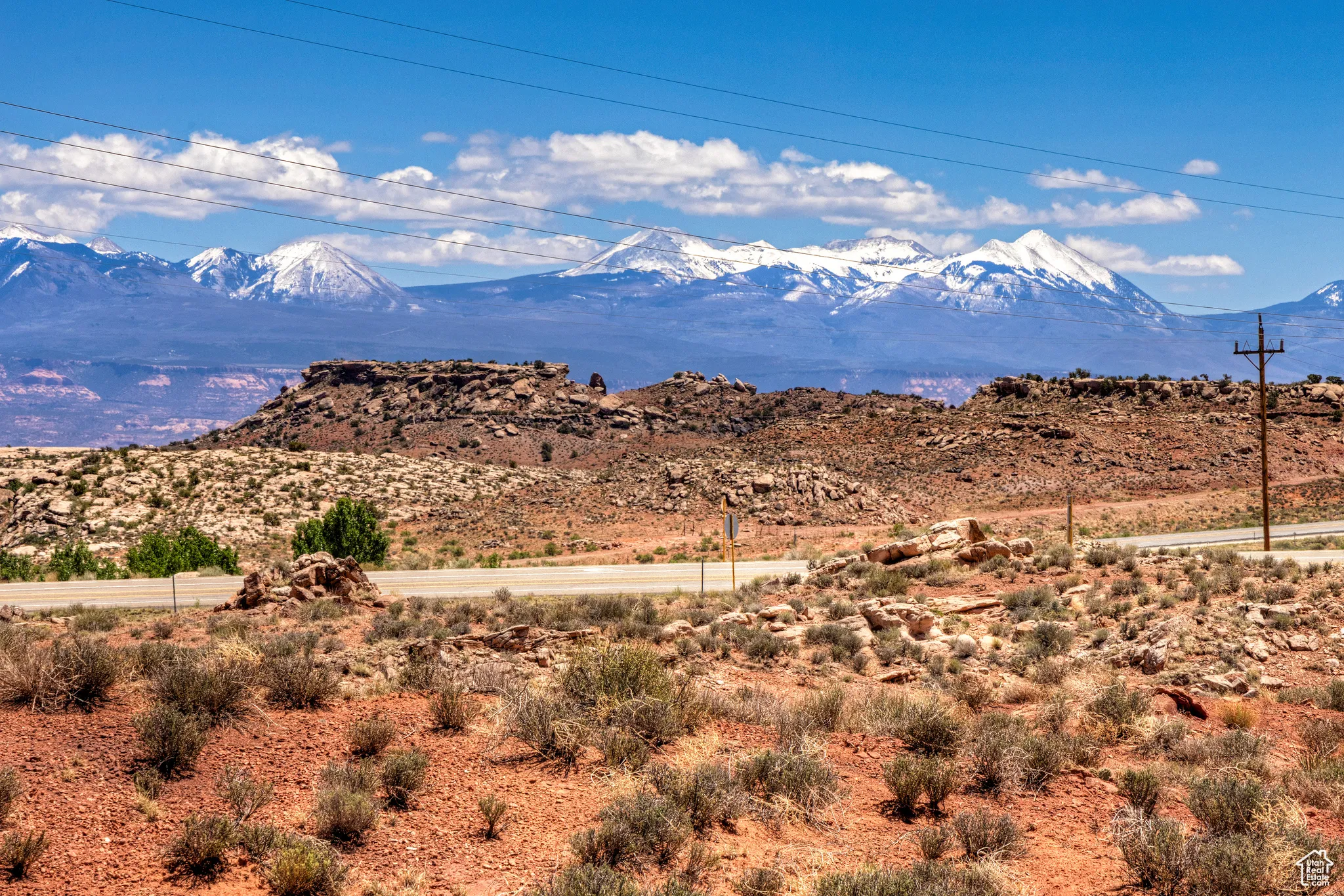 View of mountain backdrop