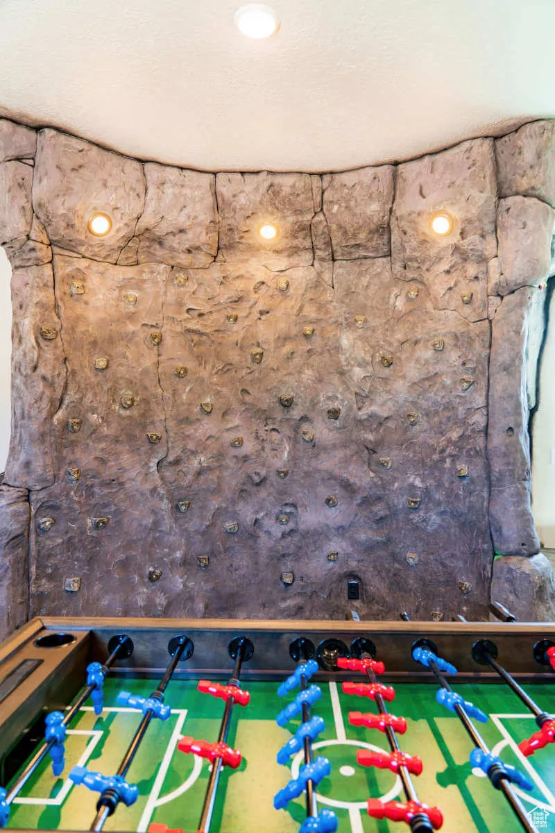 View of rec room