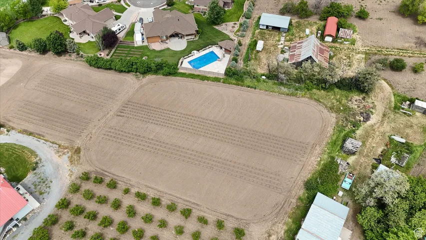 Aerial view of property's location