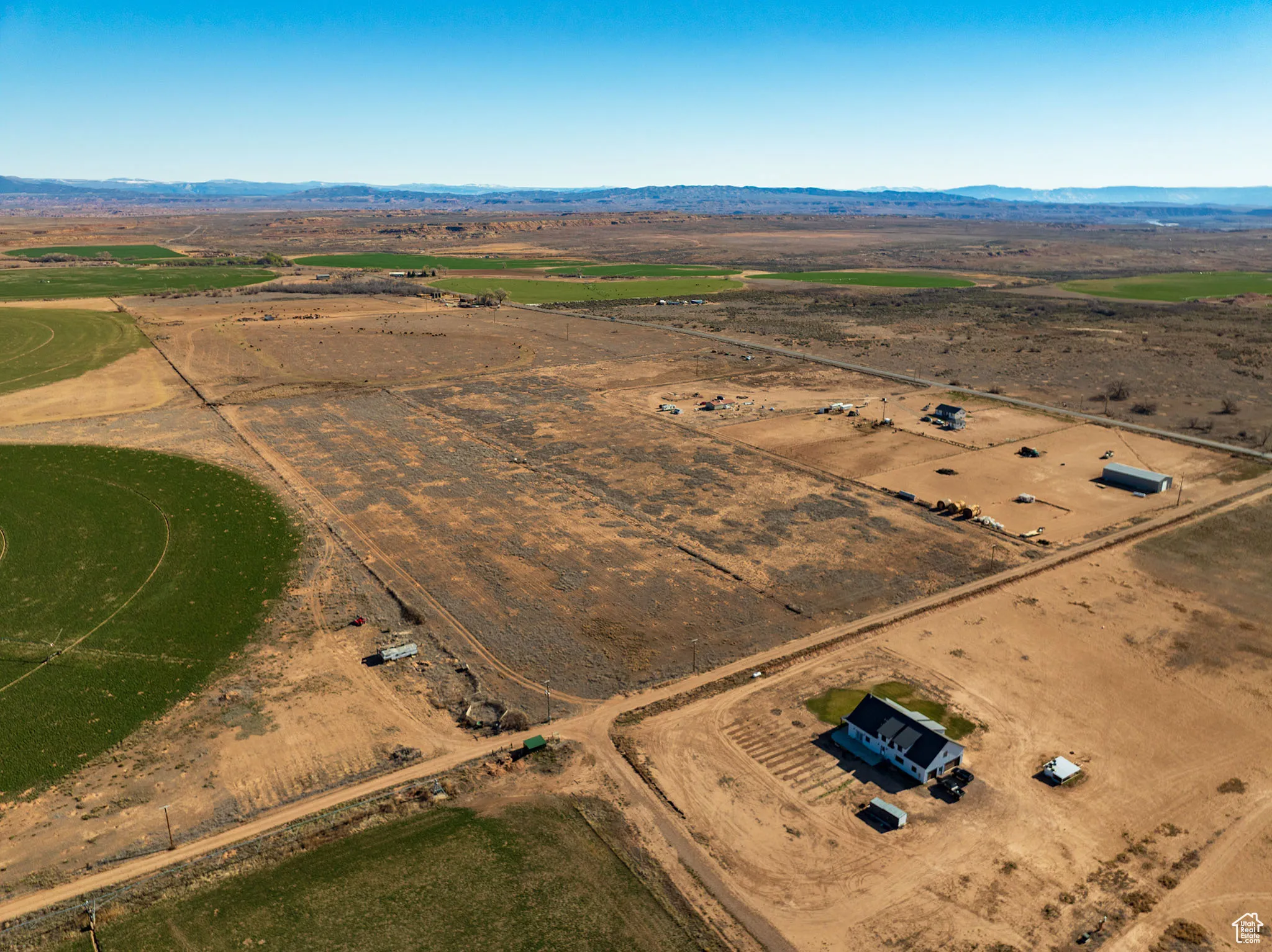 View of rural area featuring a mountain backdrop