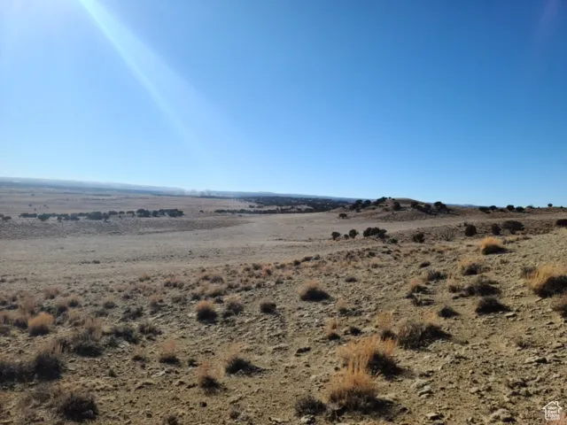 View of yard featuring a rural view and view of desert