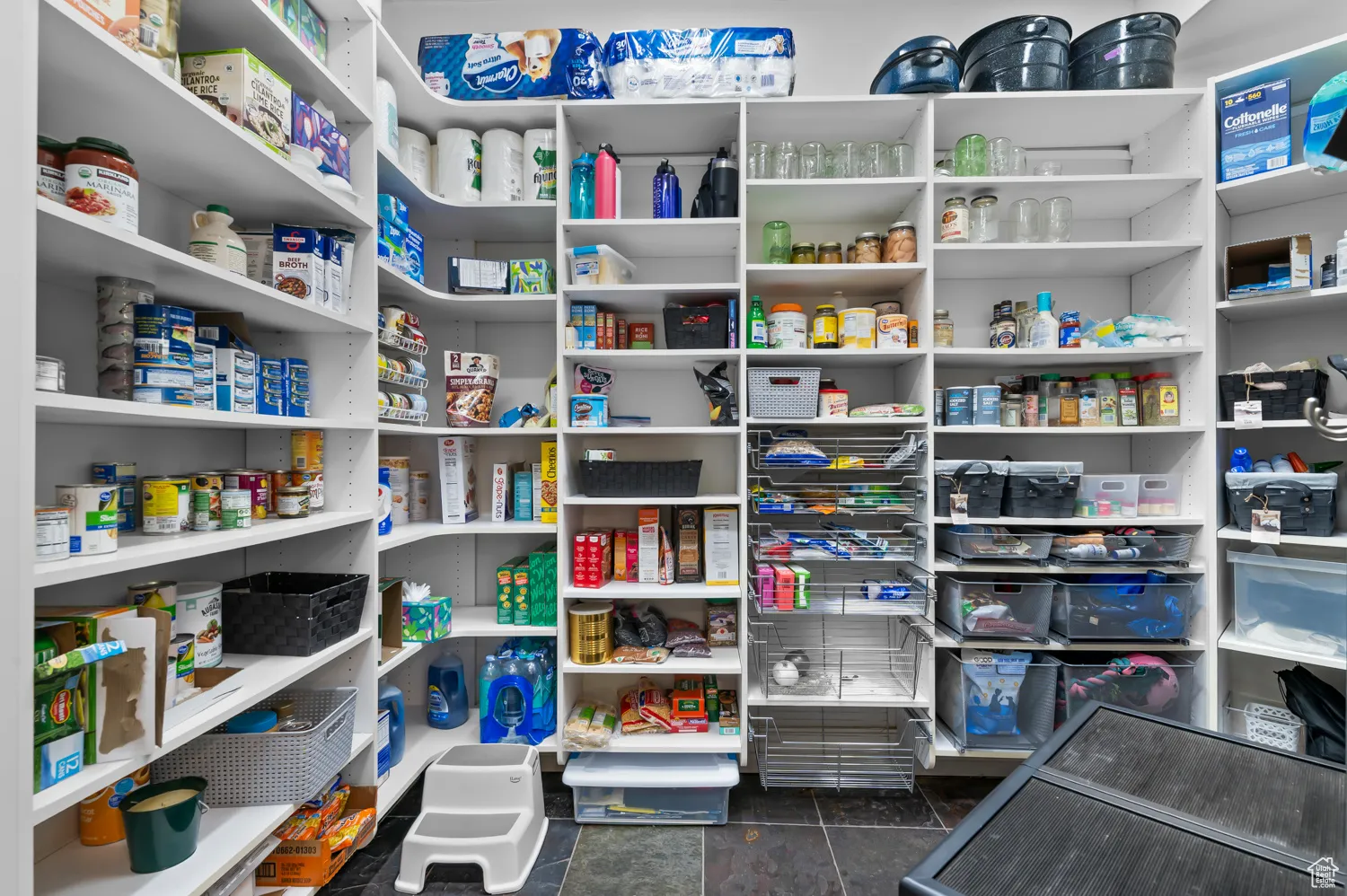 View of storage area