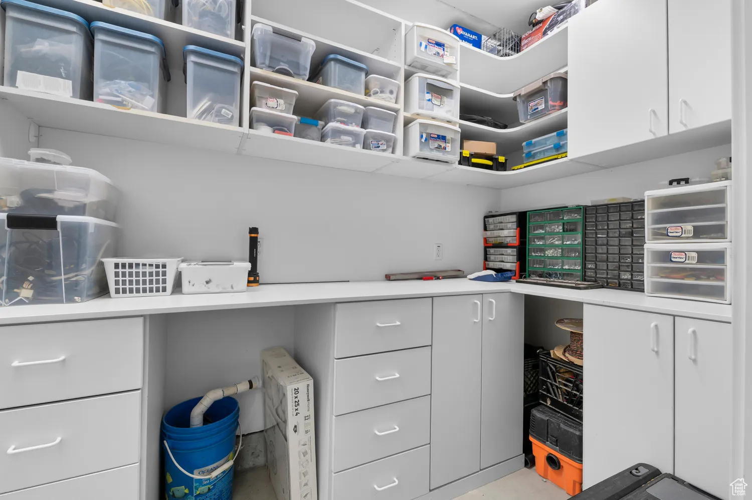 View of storage area