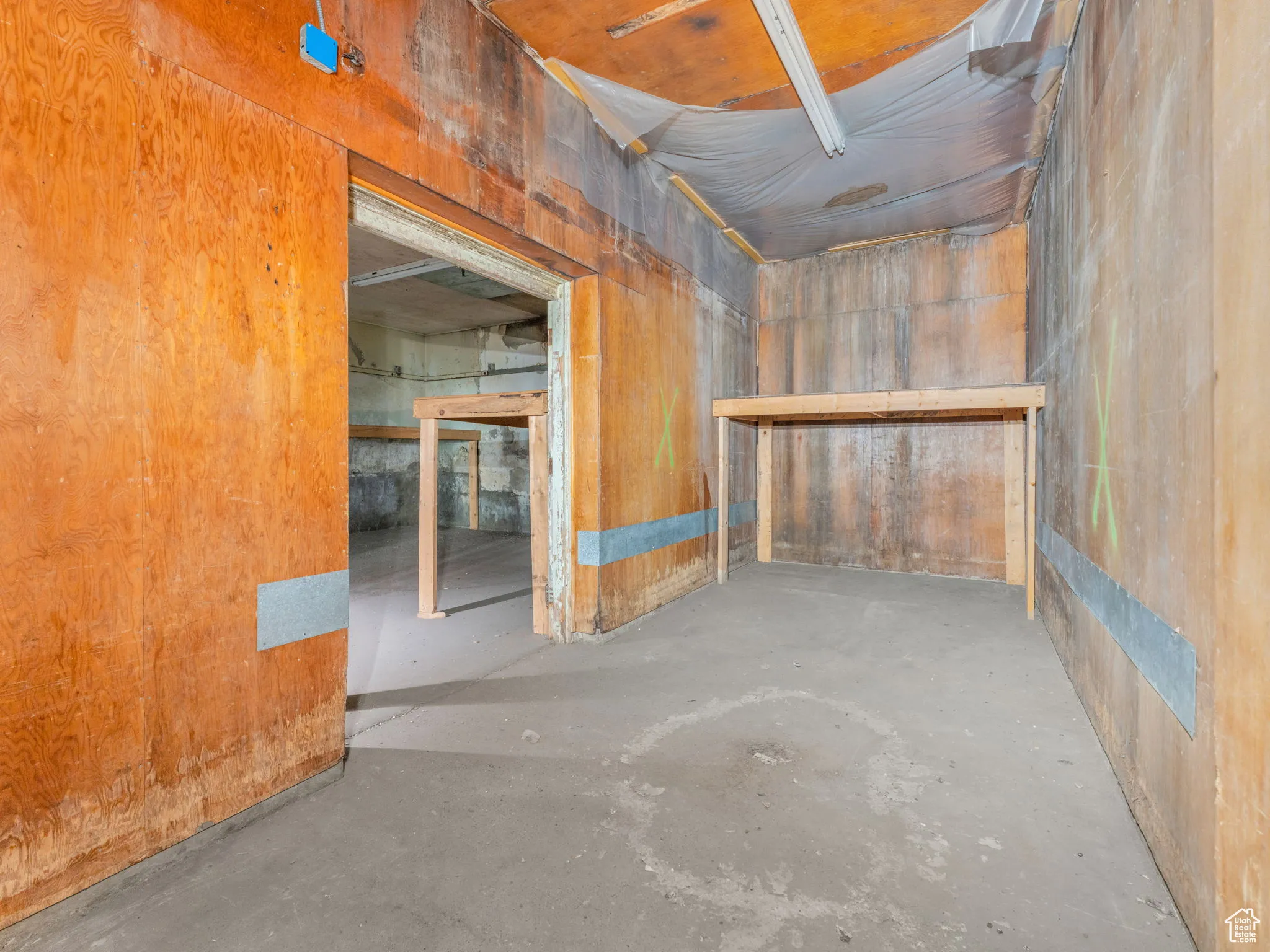 View of unfinished below grade area